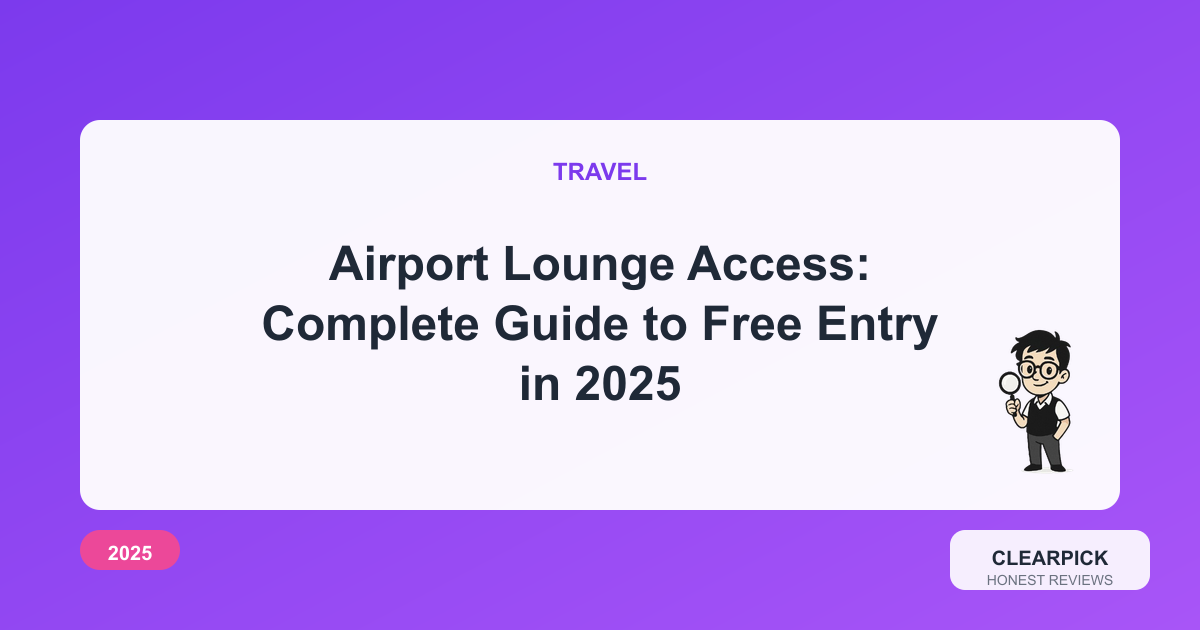 Airport Lounge Access: Complete Guide to Free Entry in 2025